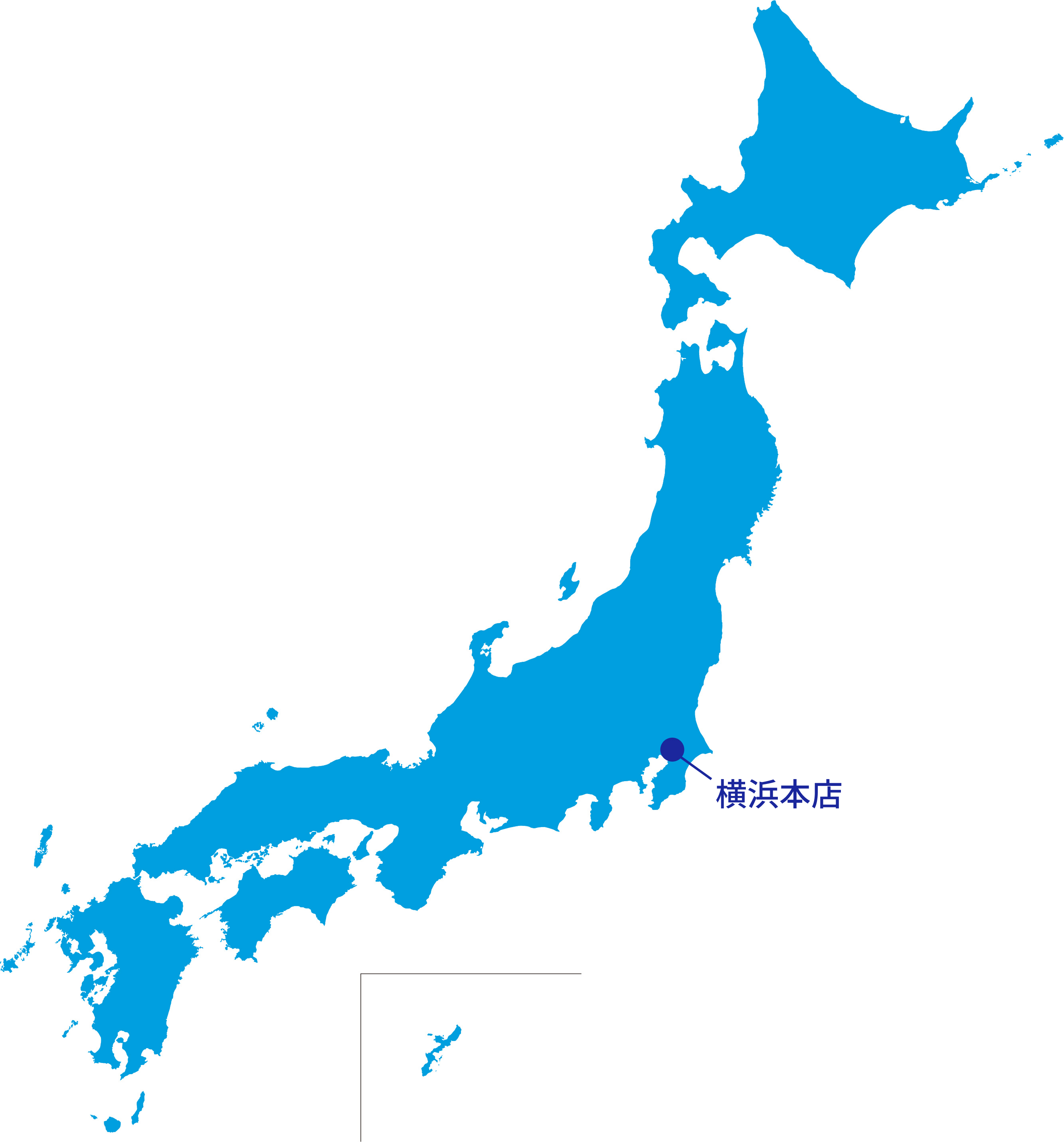 対応エリア日本地図